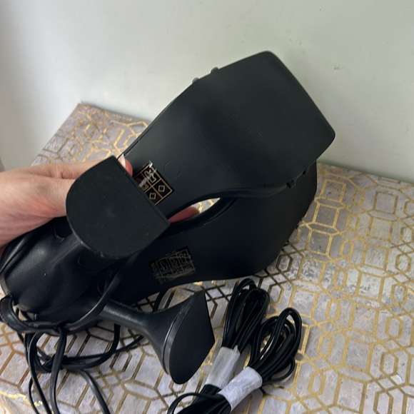 NEW Dolls Kill Public Desire Square Toe Lace Up Heels Women's size 7 - Picture 8 of 8